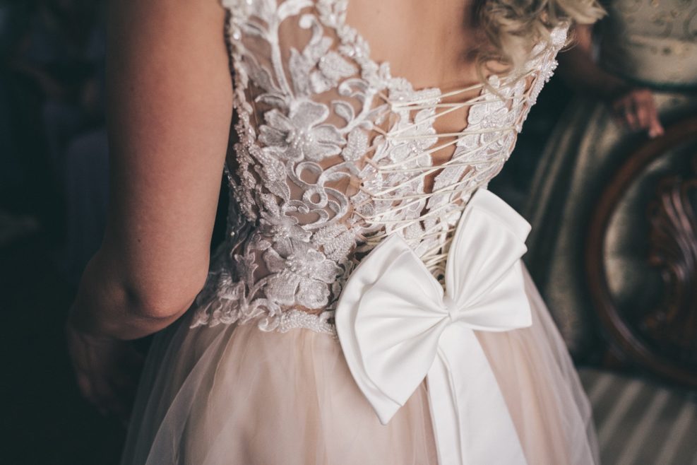 Romantyczna suknia ślubna